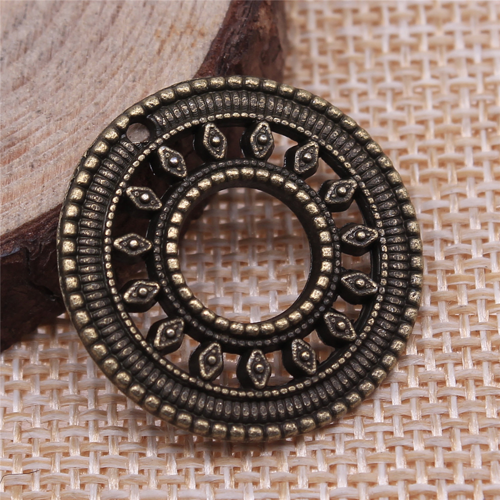 Vintage Fashion Words - 10 stuks 26x26mm (1.02x1.02inch) 2 kleuren