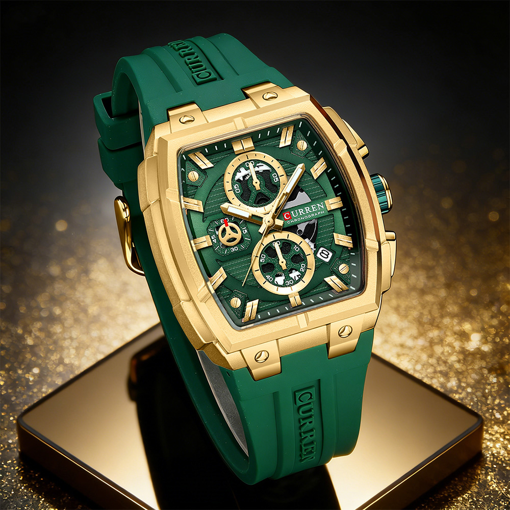 Vintage Fashion Luxury - CURREN Luxe vintage horloge voor heren,