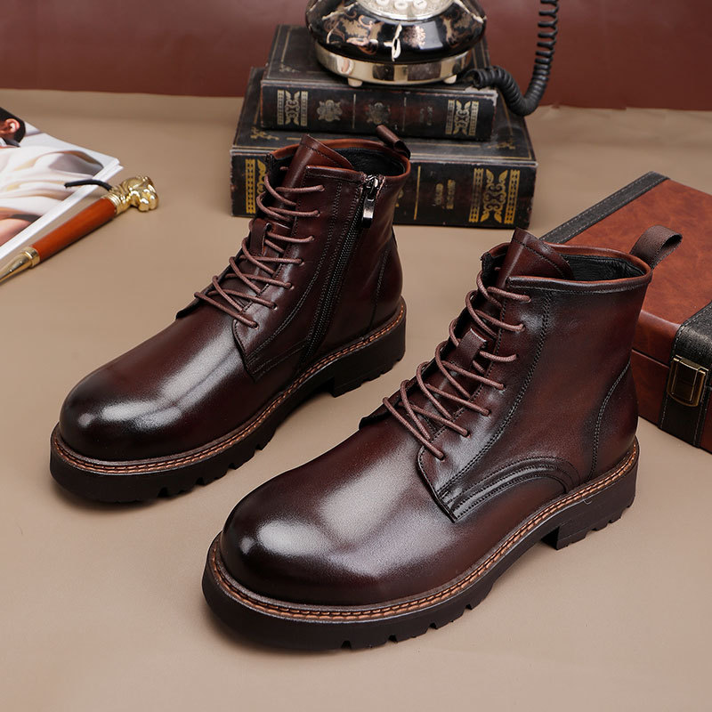 Vintage Fashion Luxury - Vintage Heren Chelsea Boots Luxe Handgemaakte