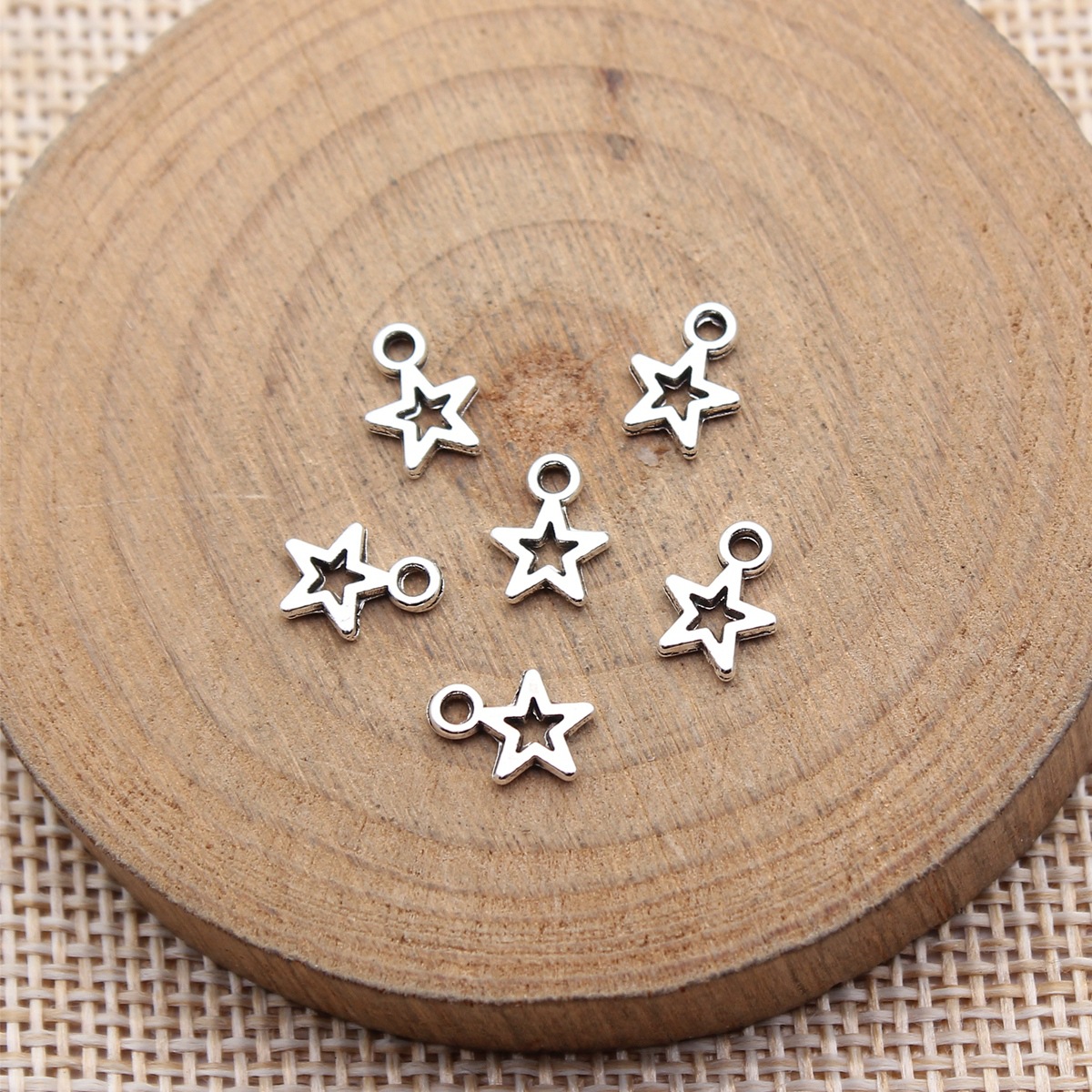 Vintage Fashion Words - 80 stks 8.5x6.2mm (0.33x0.24 inch) Antiek