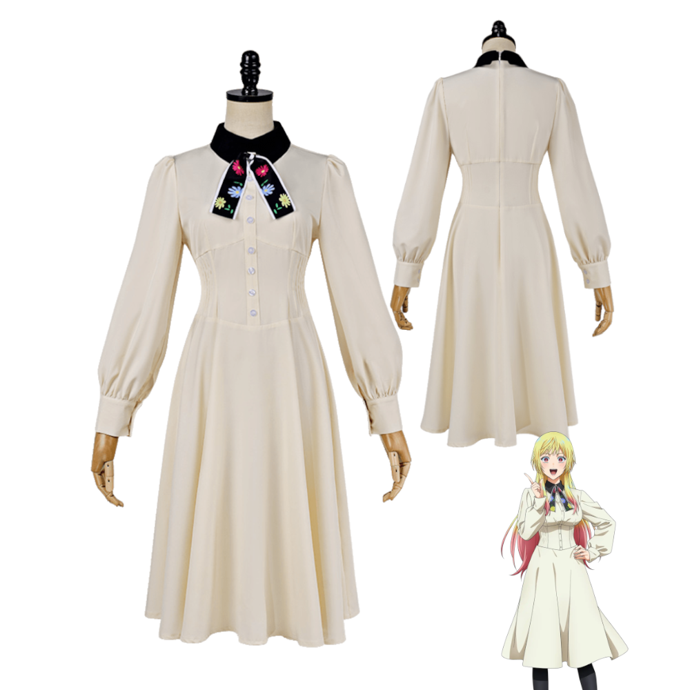 Vintage Fashion Dress - Huwelijkstoxine Mei Kinosaki Cosplay Kostuum Retro