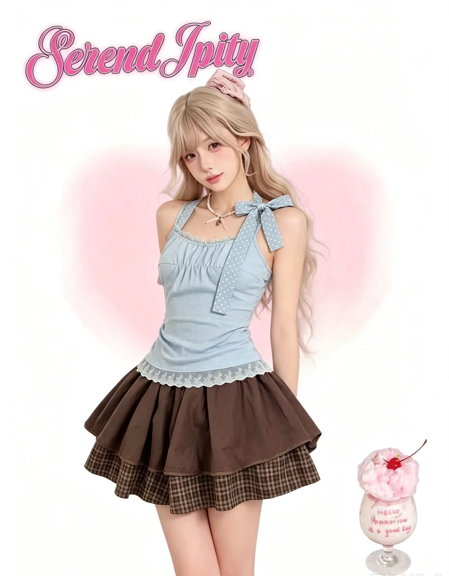 Vintage Fashion Outfit - Japanse Harajuku Y2K Vintage Sweet Lolita