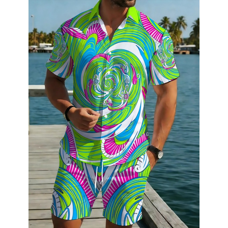 Geen textuur, swirl-print, zom - Printed Floral Shirt recensie en prijs