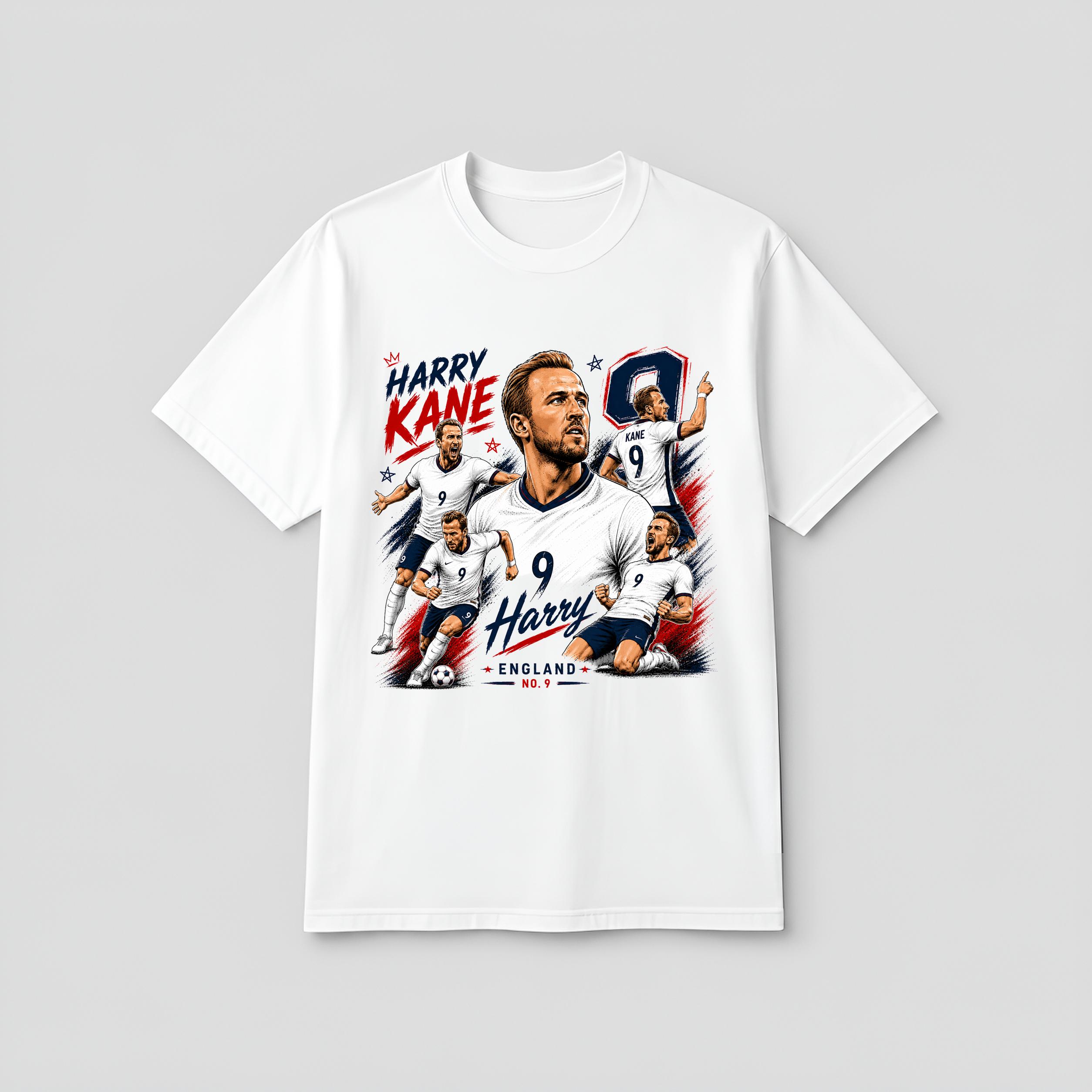 Harry Kane Engeland No.9 Vinta - Vintage Fashion Collage recensie en prijs