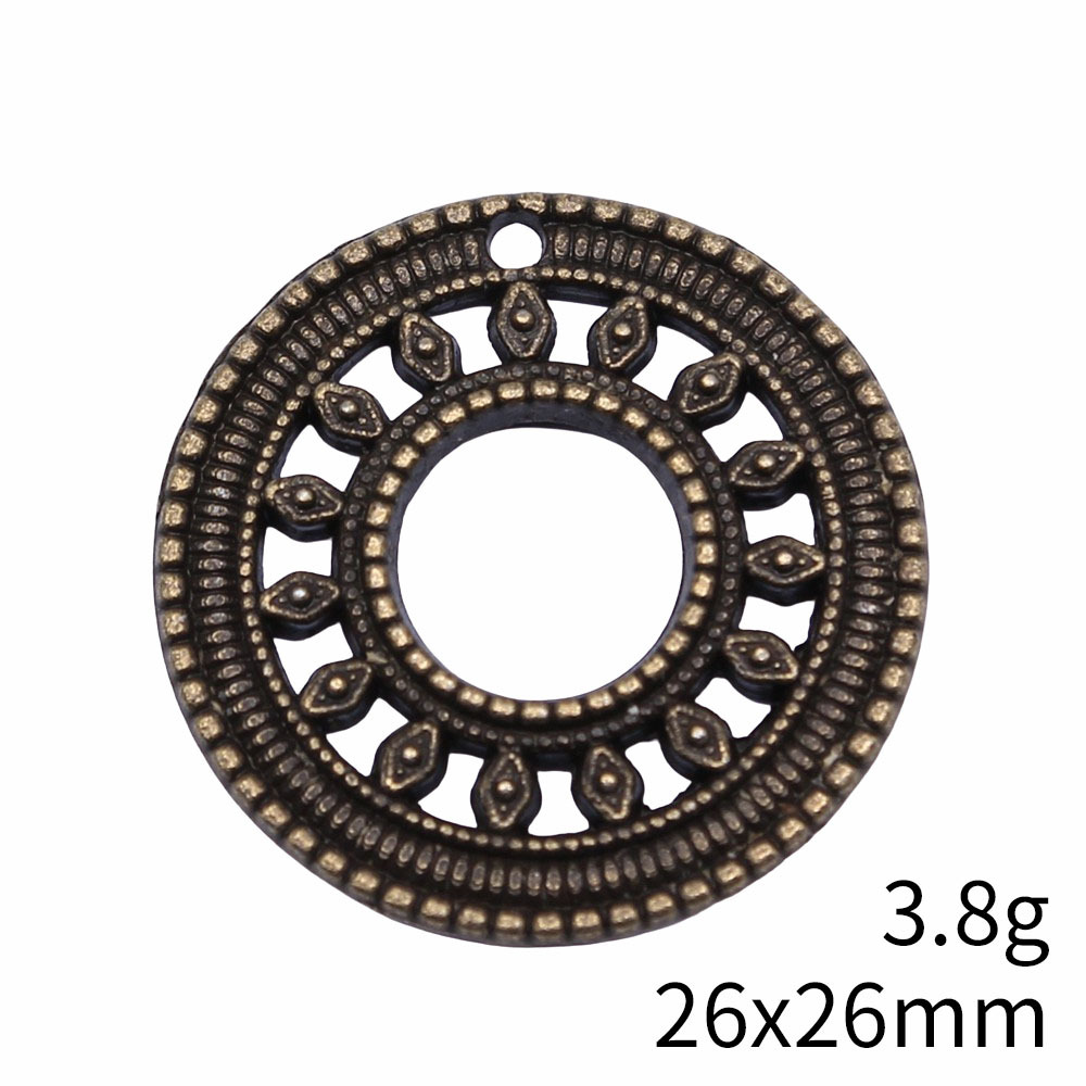10 stuks 26x26mm (1.02x1.02inc - Vintage Fashion Words recensie en prijs
