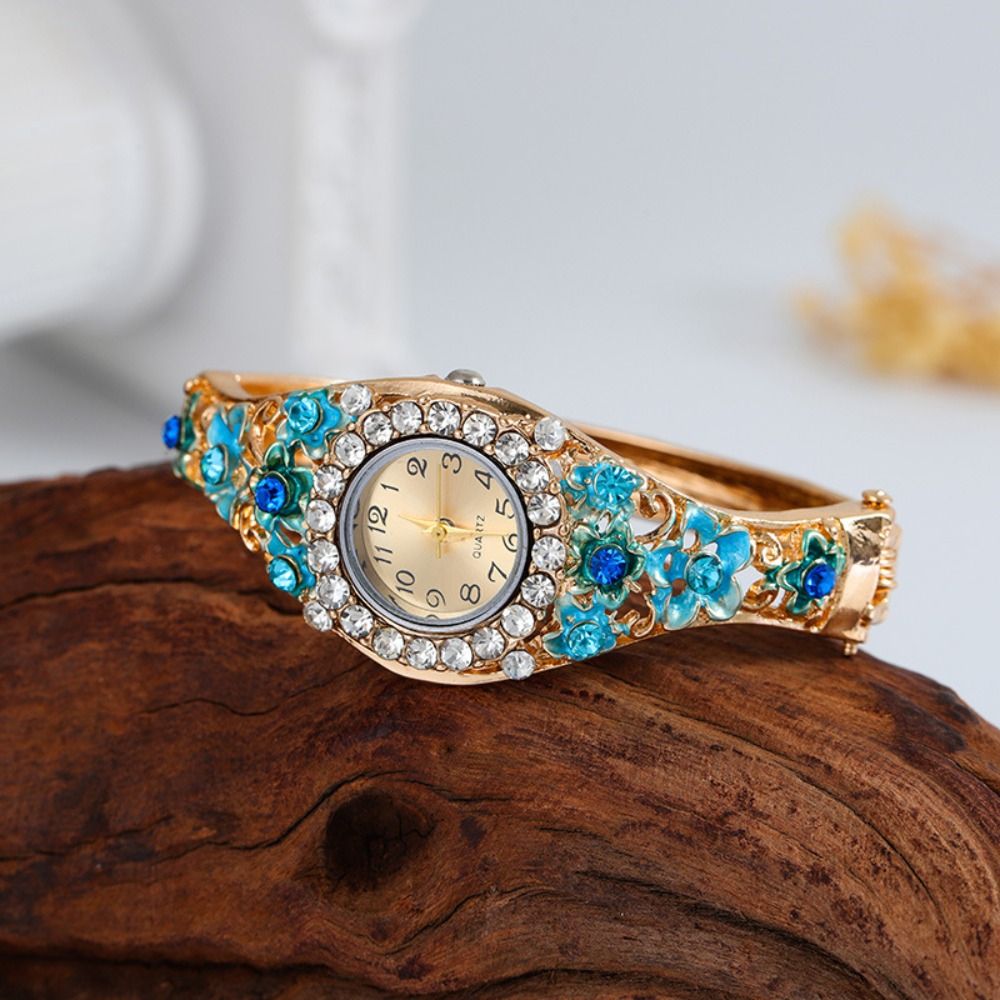 Rijk aan bloemen Vintage horlo - Vintage Fashion Week recensie en prijs