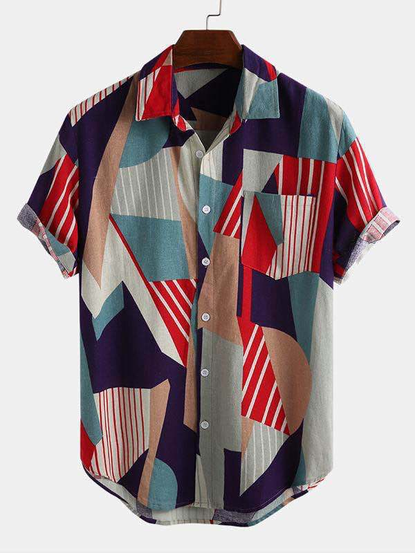 Klein overhemd met niche-desig - Printed Floral Shirt recensie en prijs