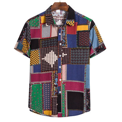 Klein overhemd met niche-desig - Printed Floral Shirt recensie en prijs