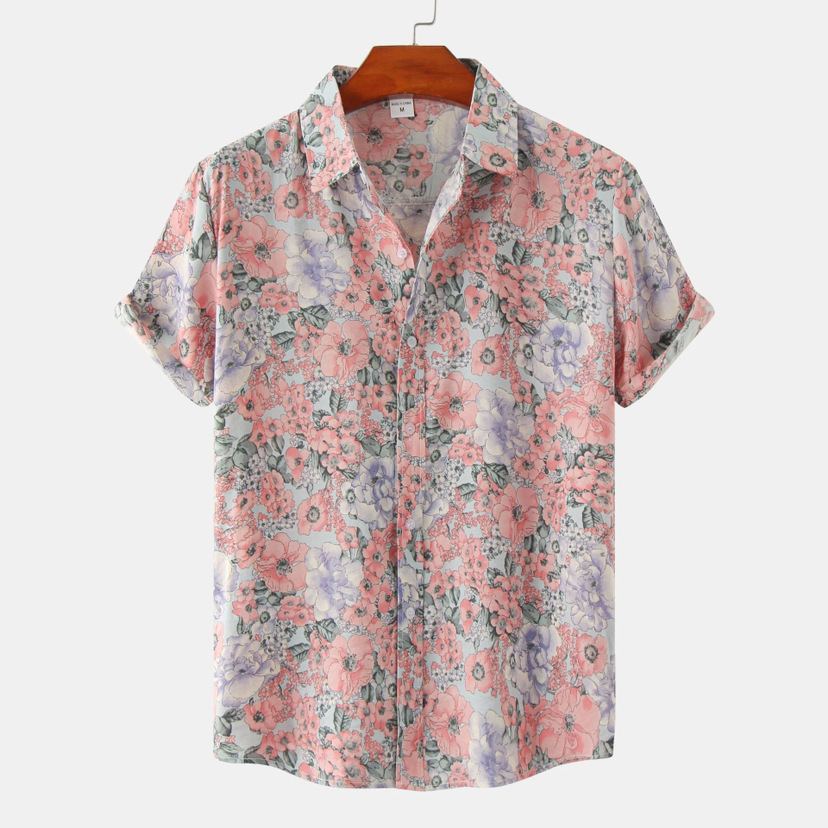 Klein overhemd met niche-desig - Printed Floral Shirt recensie en prijs