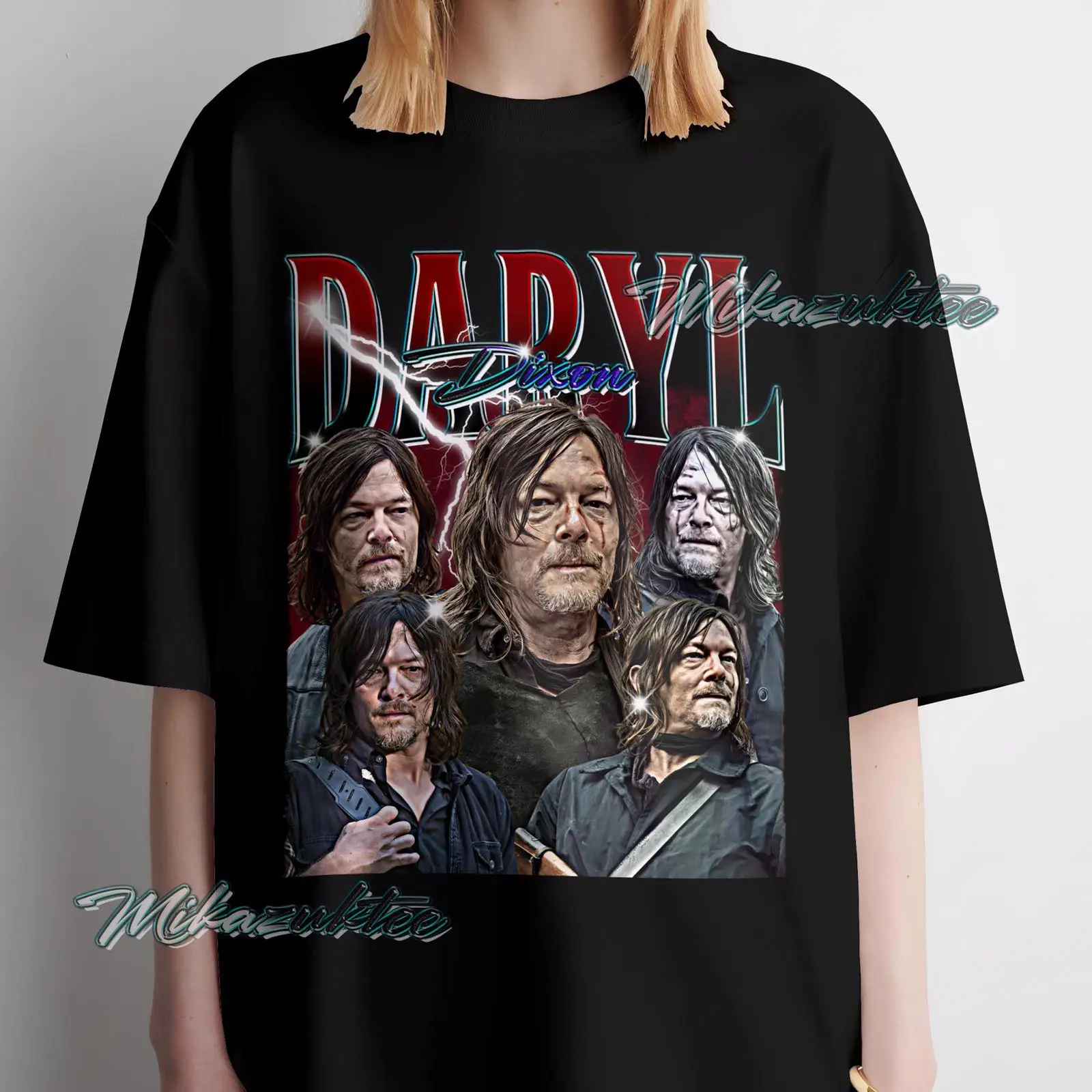 Daryl Dixon The Walking Dead V - Vintage Fashion Collage recensie en prijs