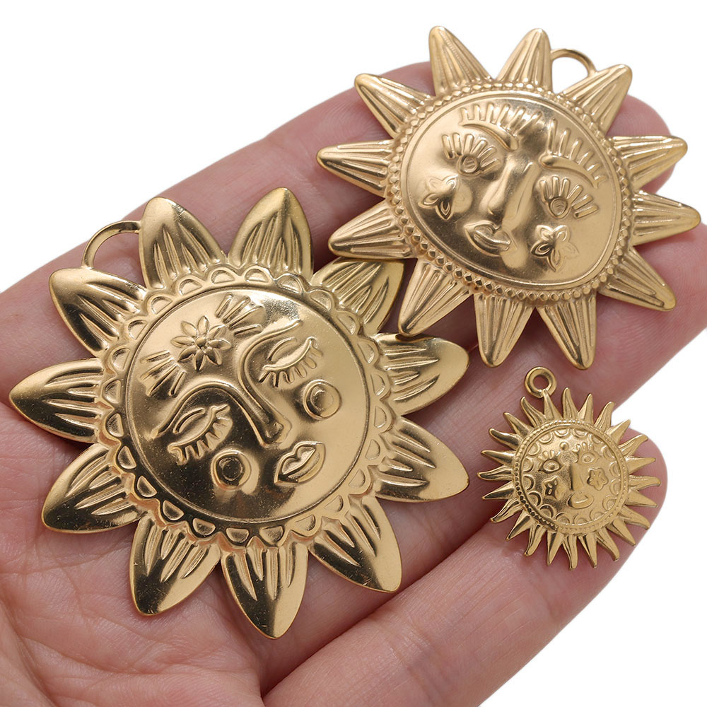 5 stuks PVD gouden bedels roes - Vintage Fashion Words recensie en prijs