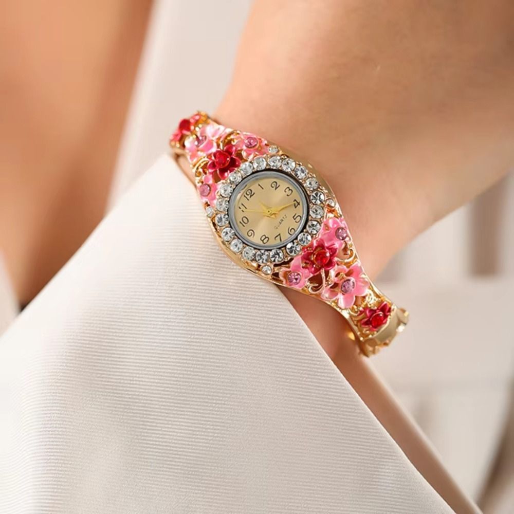 Rijk aan bloemen Vintage horlo - Vintage Fashion Week recensie en prijs