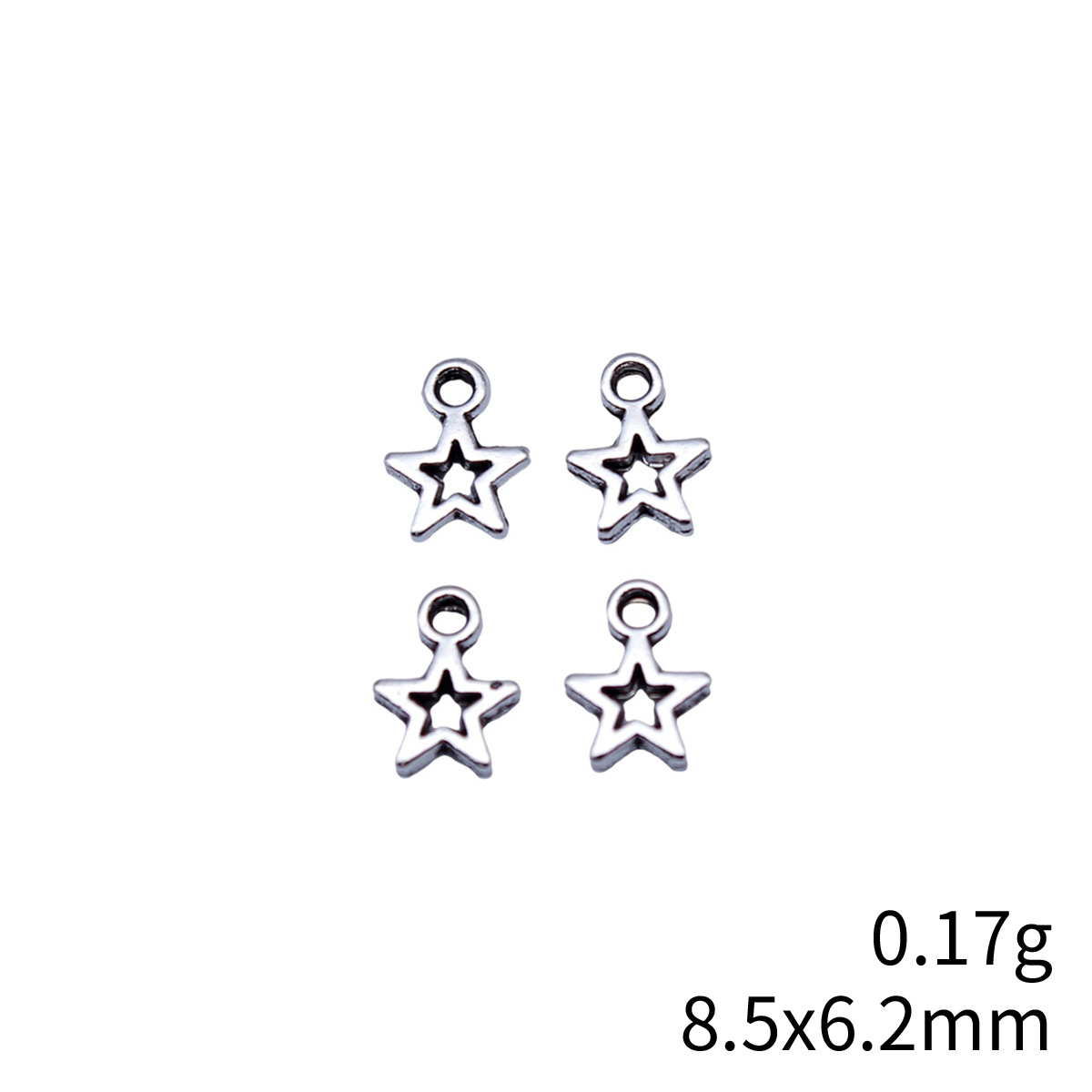 80 stks 8.5x6.2mm (0.33x0.24 i - Vintage Fashion Words recensie en prijs