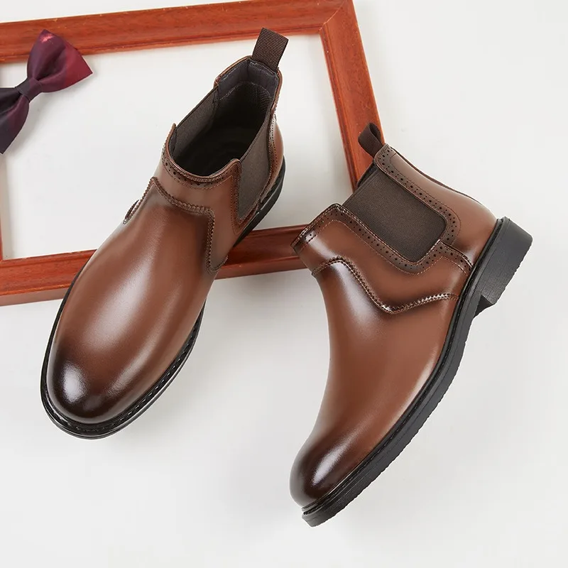 Vintage heren lederen Oxford l - Vintage Fashion Luxury recensie en prijs