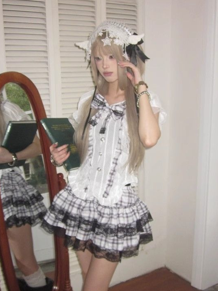 Japanse Zoete Preppy Stijl 2-d - Vintage Fashion Outfit recensie en prijs