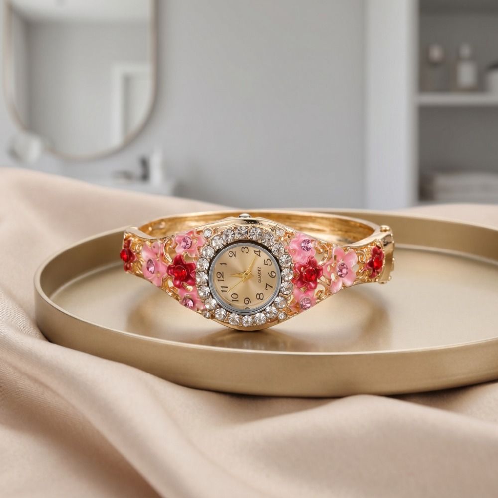 Rijk aan bloemen Vintage horlo - Vintage Fashion Week recensie en prijs