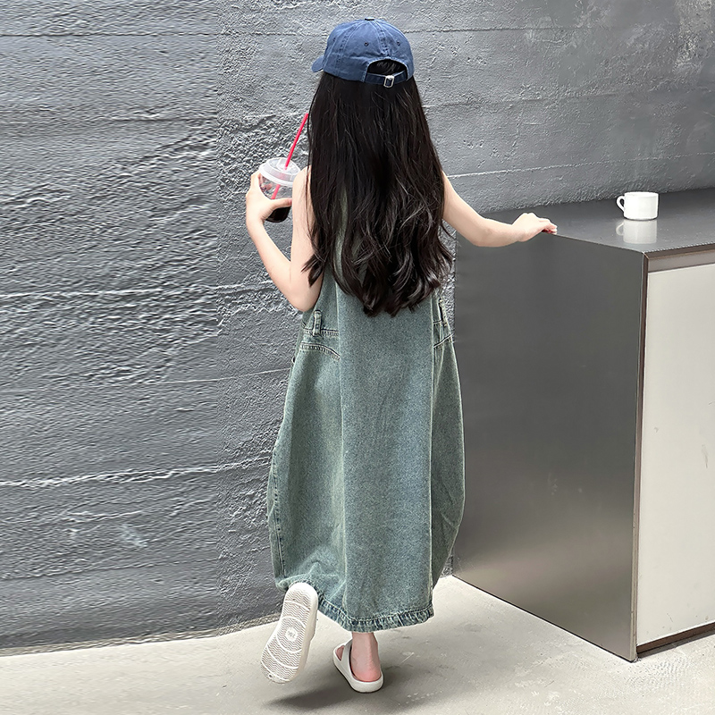 Vintage blauwe kinderen meisje - Vintage Fashion Luxury recensie en prijs