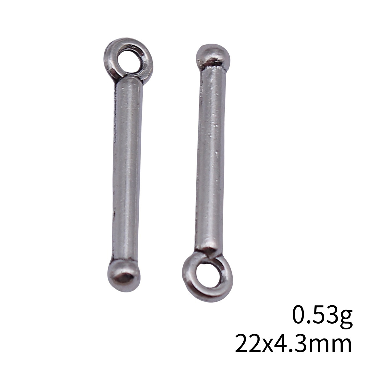 80 stks 22x4.3mm (0.87x0.17 in - Vintage Fashion Words recensie en prijs