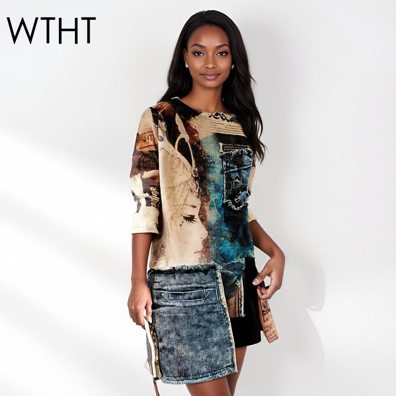 WTHT Vintage Mode vrouwen Patc - Vintage Fashion Influencers recensie en prijs