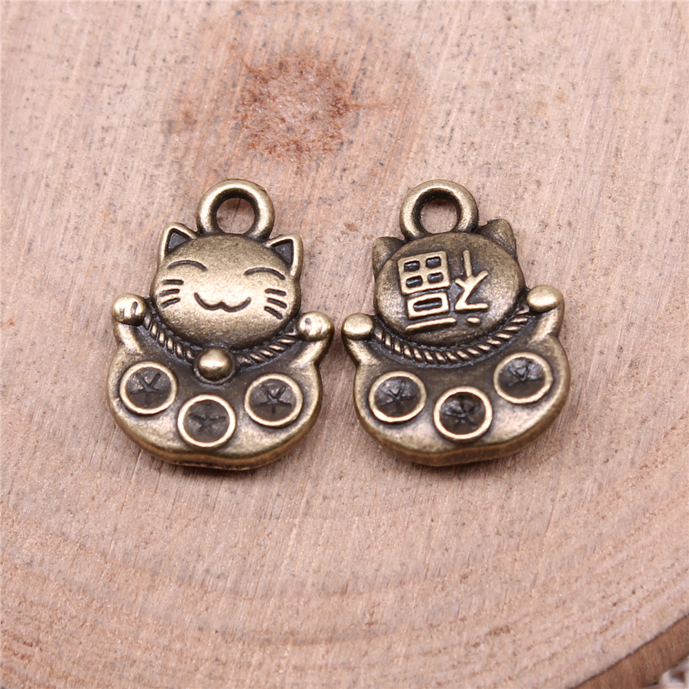 10 stuks 15x11mm 3 kleuren ant - Vintage Fashion Words recensie en prijs