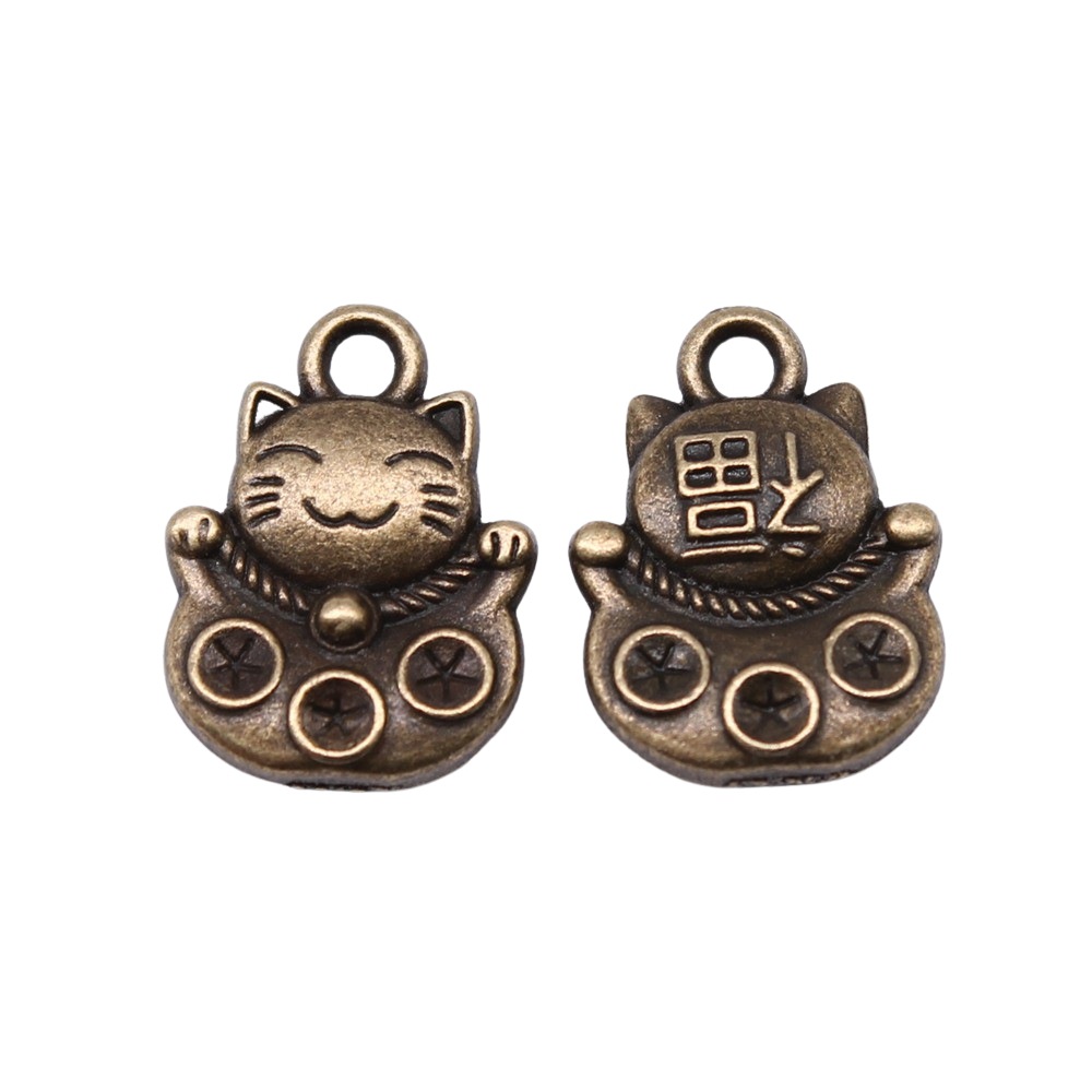 10 stuks 15x11mm 3 kleuren ant - Vintage Fashion Words recensie en prijs
