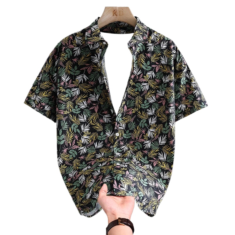 Hot verkopende zomerse Hawaiia - Printed Floral Shirt recensie en prijs