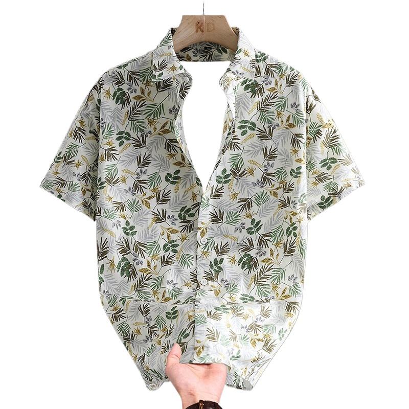 Hot verkopende zomerse Hawaiia - Printed Floral Shirt recensie en prijs